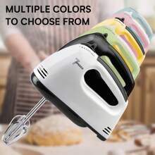 PANCERKA 1 套电动手动搅拌机，7 档手持打蛋器打蛋器，电动搅拌机，家用电器搅拌器，电动食物搅拌机厨房碗辅助搅拌器搅拌