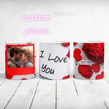 1 pieza, 11 onzas, plantilla de taza personalizada con 2 fotografías, envoltura de taza con fotos con 3 marcos, envoltura de taza con imágenes en png para diseño de sublimación, regalo de última hora, regalos de cumpleaños, regalos festivos, regalos de Acción de Gracias, regalos de Navidad, regalos de Halloween - multicolor - Ver 19