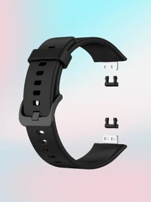 適用於 HuaweiWatch Fit1 的矽膠錶帶，多色可自由搭配對比使用，男女皆宜 - 彩色 - 查看 7