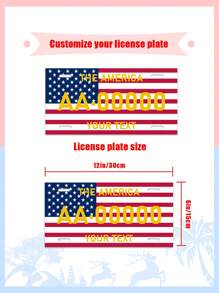 Personalized Car Tag License Plate, Checkered Name Car Tag, Front Car Tag, Custom License Plate, Personalized License Plate, Initial Car Tag Gifts Birthday Graduation