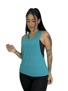 Women Sports Tees & Tanks - 綠色 - 查看 2