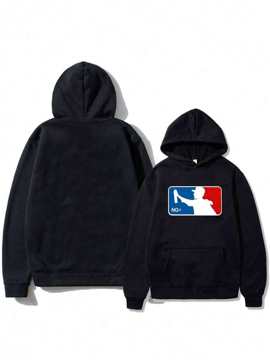 NG Sweatshirt Cold Weather Blouse 100% Cotton Unisex - Fast Shipping - màu đen - Xem 1