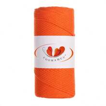 2mm Hollow  Yarn, Japanese Style Linen Round Rope For Crocheting & Weaving, Bag Making