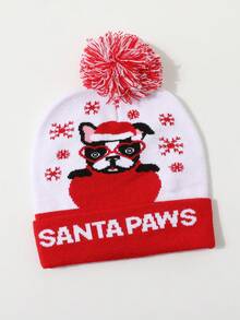 Gorro de malha jacquard unissex, gorro quente para esportes ao ar livre, eventos de Natal, festas, cosplay e uso diário, outono/inverno. - Chapéu de malha - Ver 6