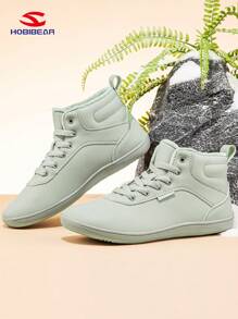 HOBIBEAR Women's Fashion Snow Boots, Thermal Lined Mid-Cut Minimalist Outdoor Sports Boots For Winter - Green - View 2