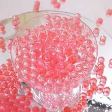 50,000 件花瓶填充珠，吸水珠，遇水膨胀，有弹性，漂浮珍珠花瓶填充物，水凝胶珠，水晶球，水生球，无土水生植物珠，果冻珍珠蜡烛漂浮，适用于制作漂浮蜡烛，圣诞装饰，节日装饰，婚礼中心装饰，插花，家居装饰，花瓶，装饰品，桌面花卉装饰 - 彩色 - 查看 27