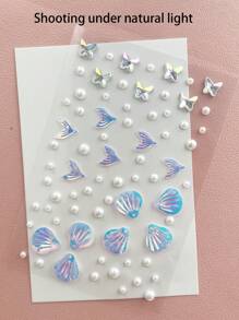 1 stuk kleurrijke driedimensionale bodysticker met
glinsterende edelstenen voor bruiloftsfeest, bruiden, bruidsmeisjes,
haaraccessoires, muziekfestivals, doe-het-zelf ogen, gezichten,
sieradenstickers, geschikt voor dansvoorstellingen, feesten en toneelrollenspel,
prinsessenmake-up, nep-tatoeages