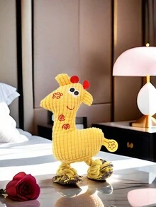 1 件爱狗人士和狗妈妈喜爱的玩具，适合小型犬爱好者和狗妈妈喜爱的咀嚼玩具，适合小型犬爱好者和狗妈妈喜爱的猫/狗爱好者礼物和狗/猫妈妈喜爱的宠物毛绒玩具，皱褶爱狗人士和狗妈妈喜爱的咀嚼玩具，适合幼犬的咀嚼玩具，爱狗人士和狗妈妈喜爱的咀嚼玩具，吱吱作响的爱狗人士和狗妈妈喜爱的小狗，爱狗人士和狗妈妈喜爱的咬 - 彩色 - 查看 8