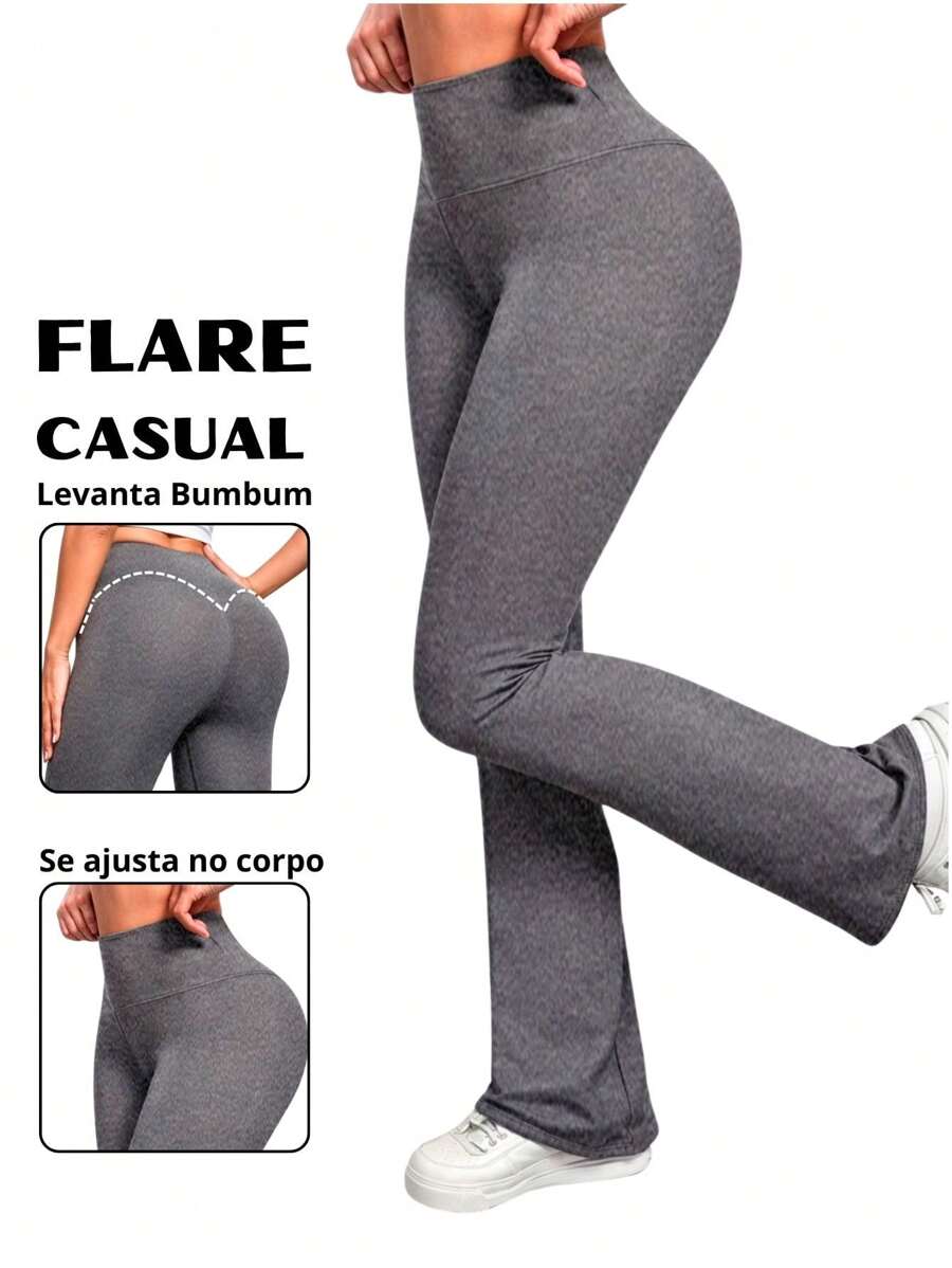 Women Sports Pants - Xám - Xem 1