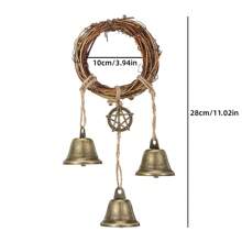 1PC Witch Bells Protection Door Hanger Hanging Witch Wiccan Decor Tree Wind Chimes Wiccan Decor Witchcraft Supplies Witches Bells For Door For Protection - Witch Bells - View 18