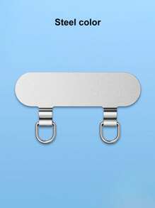 手机挂绳不锈钢夹双耳金属垫片挂绳固定细背带防丢结牢固连接件 - 彩色 - 查看 9