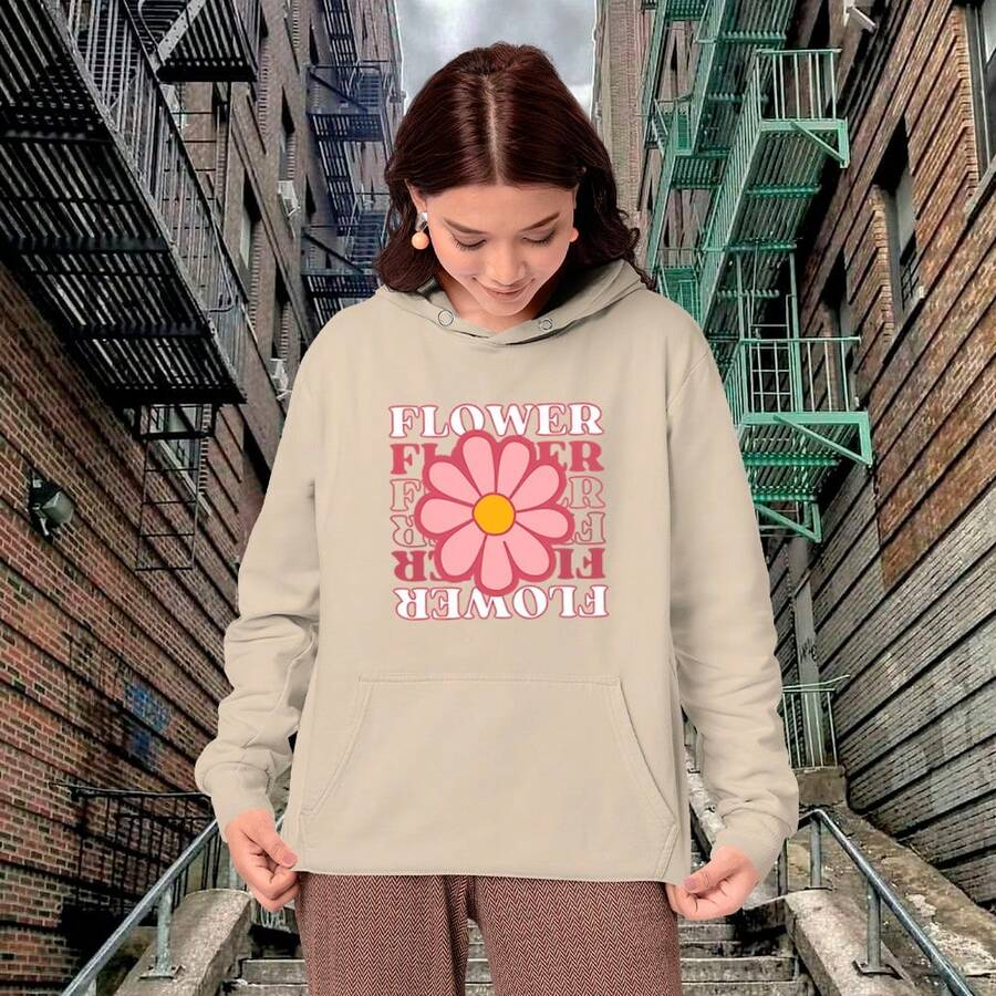 Comfortable Kangaroo Training Sweatshirt For Cold Weather Enjoy - 米色 - 查看 1
