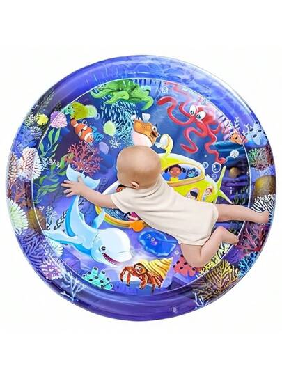 قطعة واحدة من بساط مائي قابل للنفخ للأطفال، بطانية...