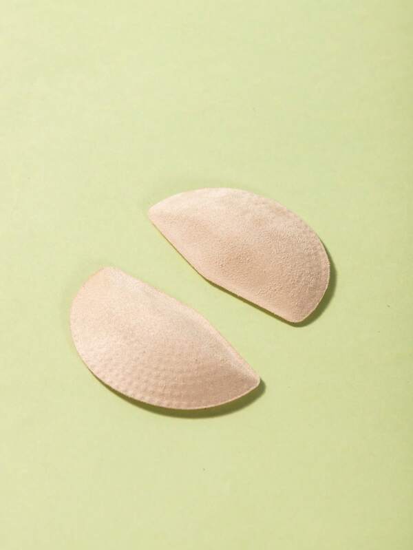 1 Pair Silicone Arch Support Insoles, Beige, Suitable For Flat Feet And Comfortable Standing In High Heels