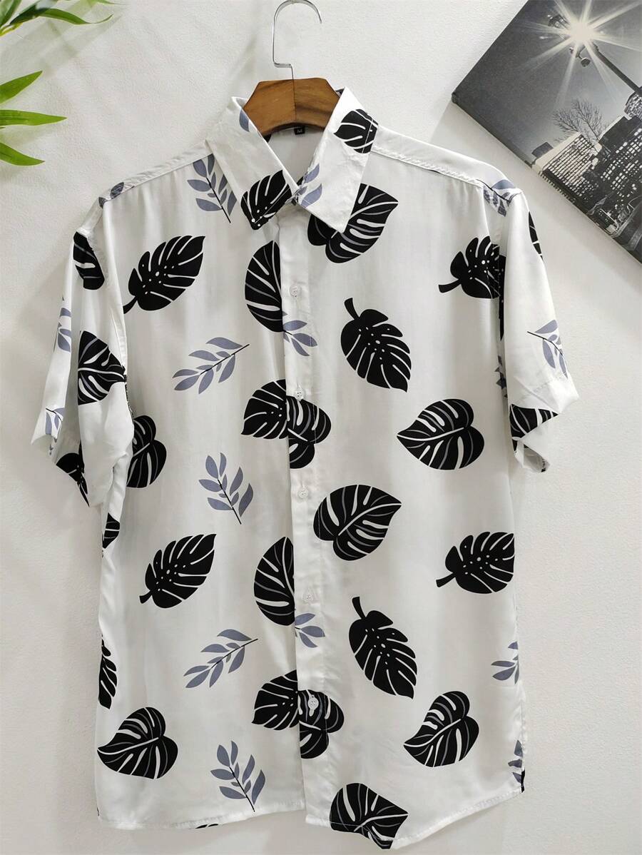 Men Shirts - 白色 - 查看 1