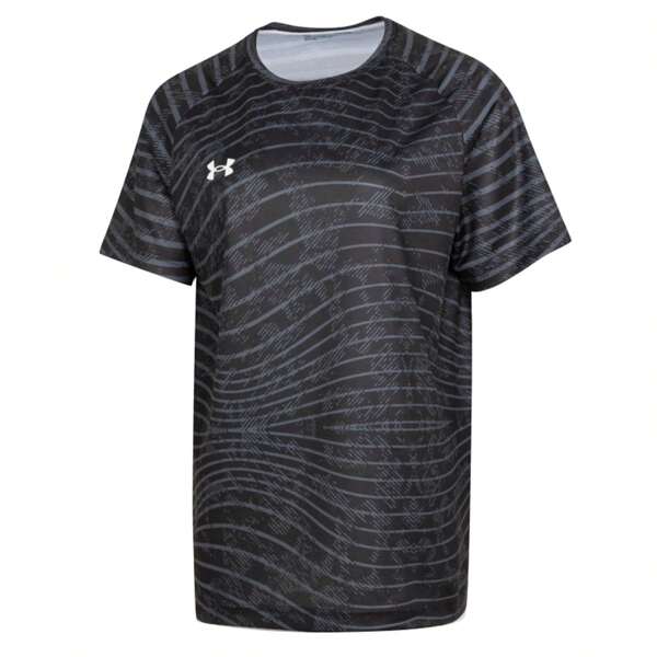 Under Armour T-shirt style boyfriend pour hommes, à manches courtes, convient pour la course, l'entraînement, le fitness, le Top de sport absorbant la transpiration, été
