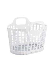 1PC Portable Shower Basket, Foldable Hand-Held Basket, Toy Storage Basket, Clothing Storage Basket, Bathroom Storage Basket, Dirty Clothes Basket, Portable Accessories Storage