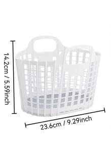 1PC Portable Shower Basket, Foldable Hand-Held Basket, Toy Storage Basket, Clothing Storage Basket, Bathroom Storage Basket, Dirty Clothes Basket, Portable Accessories Storage