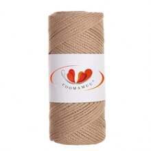 2mm Hollow  Yarn, Japanese Style Linen Round Rope For Crocheting & Weaving, Bag Making