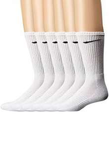 1/5/10/20 双男士黑白简约斜条纹舒适柔软休闲运动中筒袜适合日常穿着小腿袜带条纹设计长筒袜适合派对、礼物 - 彩色 - 查看 2