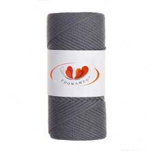 2mm Hollow  Yarn, Japanese Style Linen Round Rope For Crocheting & Weaving, Bag Making