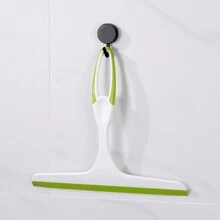 1 pièce Nouveau racloir en verre pour la maison et la salle de bain, nettoyant pour fenêtre de voiture, brosse de nettoyage pour carrelage mural et sol. Décoration de salle de bain, décoration d'automne, retour à l'école