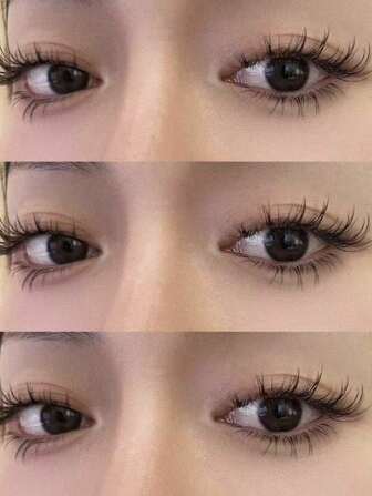 狐狸风格自然纤长假睫毛，适合日常派对妆容，猫眼和仙女风格假睫毛，打造迷人妆容（5 对）