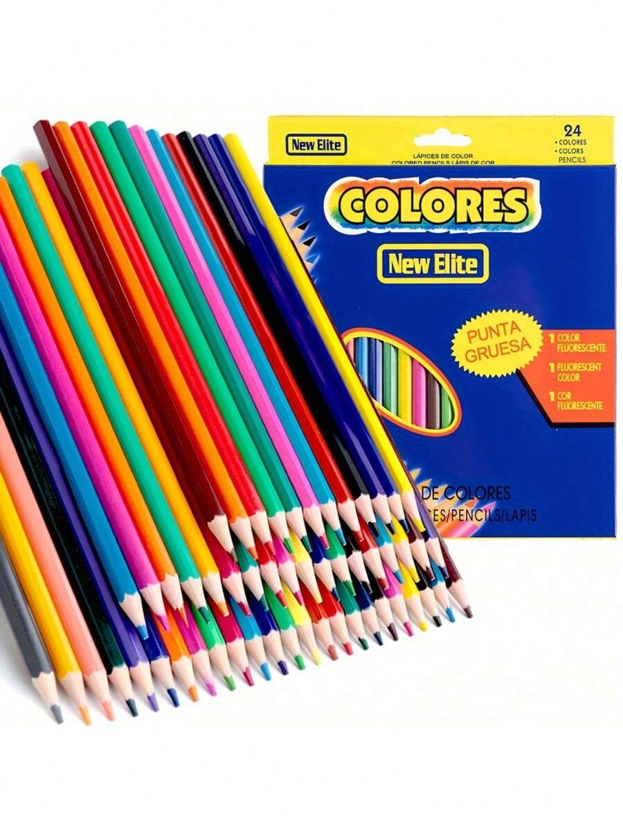 12 Colors Artist Colored Pencils Set, Adult Coloring Books Art Supplies
