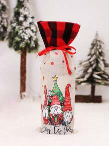 1PC Đạo cụ trang trí nhà Giáng sinh Búp bê không mặt Túi đựng chai rượu Ông già Noel Túi đựng chai rượu, Bộ quà tặng chai, Trang trí nhà cửa, Nhà hàng, Quán bar, Quán cà phê, Đám cưới, Trang trí tiệc, Quà tặng bạn bè, Quà tặng Giáng sinh, Quà tặng năm mới., Quà tặng Giáng sinh, Giáng sinh vui vẻ - Nhiều màu - Xem 8