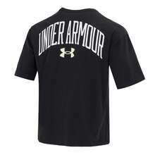 Under Armour 男士短袖训练健身休闲透气舒适上衣半袖运动跑步T恤，尺码建议：建议选购小一码 - 黑色 - 查看 2