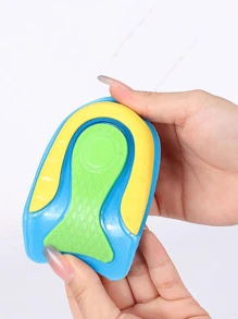 2pcs Heel Pain Relief Cushion Pad With Pu Gel Heel Cup For Anti-Spurs, Shock-Absorbing Insole For Sports Shoes