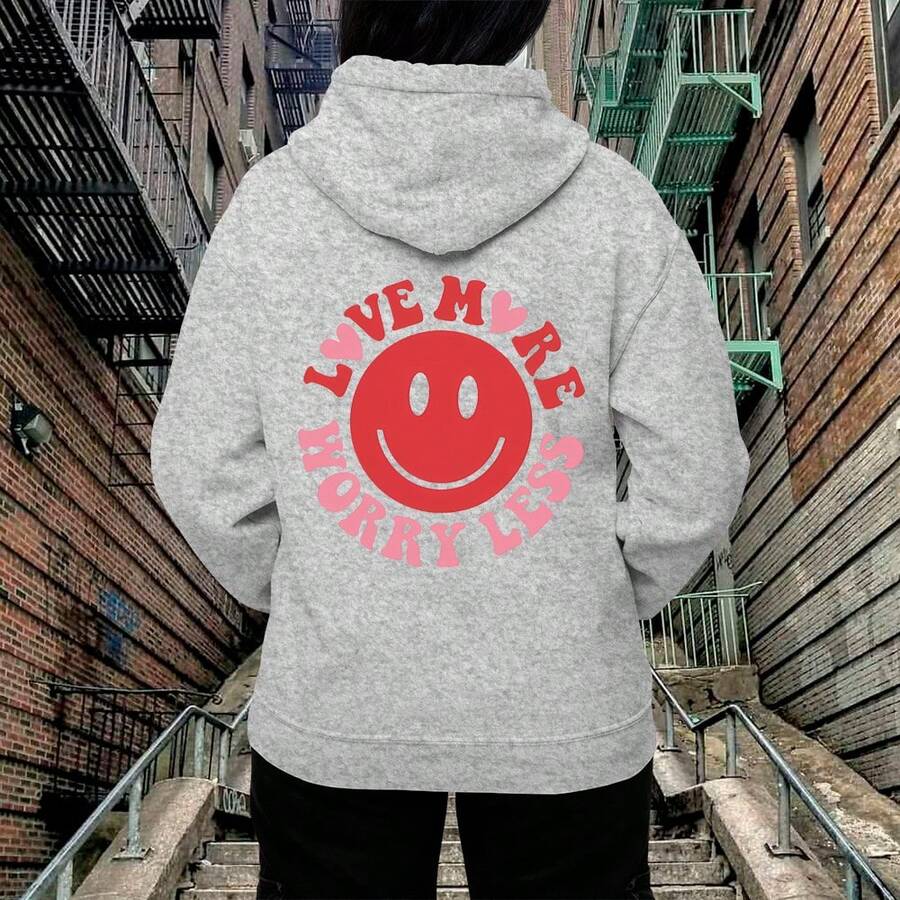 Comfortable Kangaroo Training Sweatshirt For Cold Weather Enjoy - Xám - Xem 1