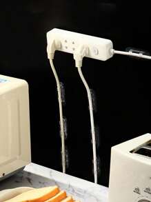 5/10/15/20 piezas Fijador de cables, Clips para cables sin taladrado, Tomas de almacenamiento, Clips autoadhesivos para cables de red, Organizador sin clavos