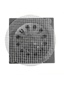 20 pièces Bouchon de drain de douche jetable, filtre de drain de lavabo de salle de bain, passoire, autocollants de couvercle de drain de baignoire en maille