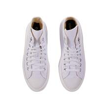 Converse Chuck Taylor de caña alta con cordones para mujer, color blanco, temporada 2025, 568498C - Blanco - Ver 5