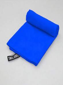 宝石蓝多种尺寸超柔软透气吸水户外运动超细纤维毛巾速干毛巾，适合海滩、瑜伽、跑步等户外活动，便携，适合旅行和健身露营用品海滩必需品，沙滩巾 - 寶石藍 - 查看 11