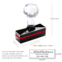 Customizable Signature Stamp, Self-Inking Automatic Stamp, Personalized Advertising Stamp, Custom Name Engraved Stamp, Light-Sensitive Portable Personal Customized Automatic Stamper Back To School - 2.5x5cm/0.98x1.96in - View 2