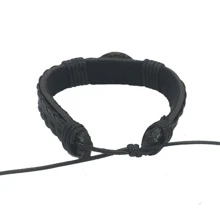 Bracelet Yinyang Bracelet Yin Yang Hippie Friendship Best Friend Luck Adjustable - 黑色 - 查看 3