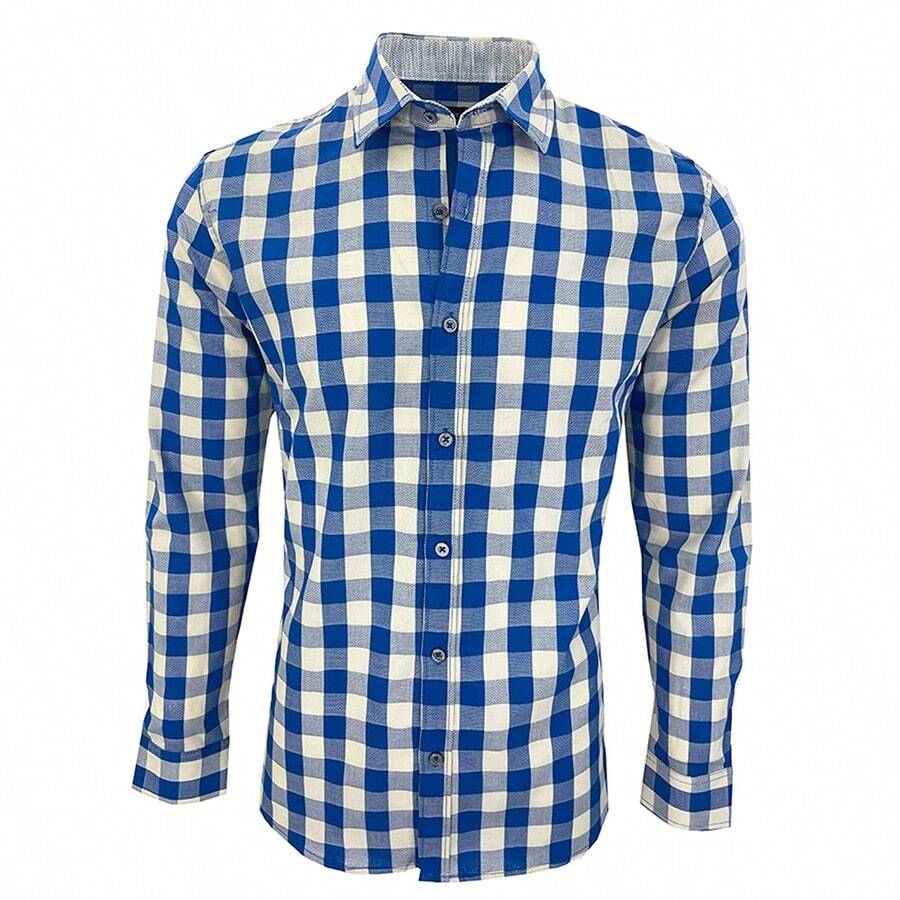 Camisas Cuadros- Bazzotto - Gris - Ver 1