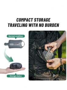 Naturehike Materassino gonfiabile ultraleggero 4.6" per campeggio, tappetino da letto per tutte le stagioni - Multicolore - Visualizzare 12