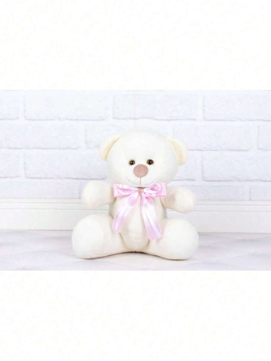 Classic Plush Toy 18 Cm With Straw Plush - Ideal For Niches And Decorations - Hoa hồng - Xem 1