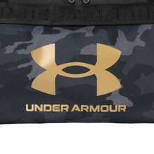 Under Armour UA Loudon Printed XS Duffle Sports Bag For Men And Women, Outdoor Duffle Bag, Travel Bag, Training Bag, Messenger Bag, Daily Commuter Bag (L/W/H: 45.6*19*19.6cm) 1389141-001