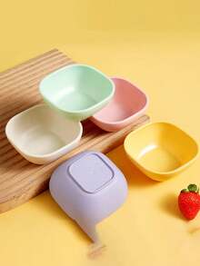 3件套方形碗套装商用火锅调料盘烧烤蘸酱盘小吃甜品盛菜碗餐厅用餐用圣诞礼物 - 彩色 - 查看 10