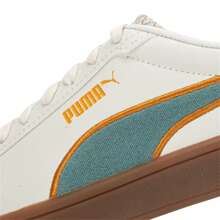 Puma Adult Smash 3.0 Low Top Leather Casual Sneakers, Suitable For Narrow Feet, Order 0.5 Size Down