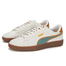Puma Adult Smash 3.0 Low Top Leather Casual Sneakers, Suitable For Narrow Feet, Order 0.5 Size Down