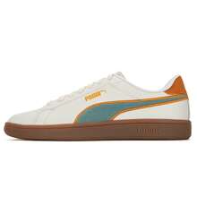 Puma Adult Smash 3.0 Low Top Leather Casual Sneakers, Suitable For Narrow Feet, Order 0.5 Size Down