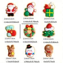 9pcs Fridge Magnets, Cute Decoration Fridge Magnets, Suitable For Kitchen, Office, Whiteboard, Storage Cabinet, Dishwasher, Kitchen Decor, Home Decor, Holiday Gifts For Friends, Party Birthday Christmas Decorations Room Decor Christmas Winter