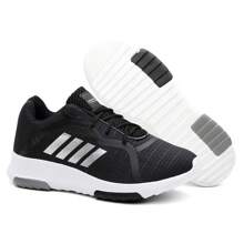 Men's Sports Shoes With 4 Stripes Launch 2024 - 黑與白 - 查看 2