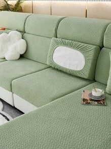 1PC Jacquard Elastic Sofa Cushion Cover Santi-Dirty Modern Couch Cover Slipcovers Simple Style Sofas Set For Living Room Bedroom Outdoor Sofa Protective Cover L Shape Sofa Cover Combination Chaise Longue Sectional Couch Cover Cushion Covers Home Decoration Seats Sofa Universal All Seasons