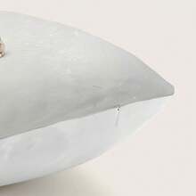 1 vỏ gối trang trí hình thỏ mùa đông đứng trong rừng tuyết, chất liệu nhung san hô in một mặt, kích thước 45*45CM/18*18inch cho ghế sofa hiện đại, trang trí phòng khách, trang trí tiệc, quà tặng - Nhiều màu - Xem 8